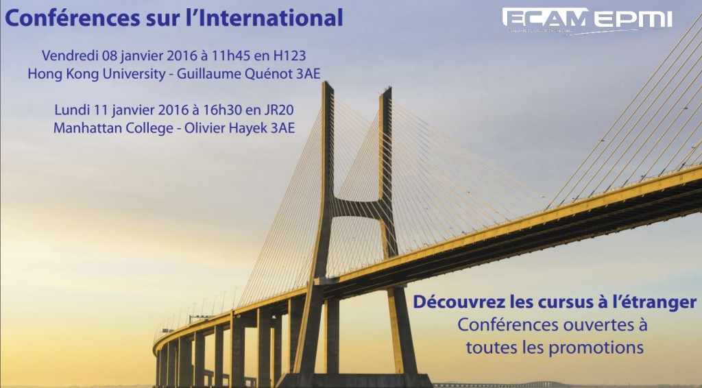 Conférences international 2016